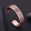 Copper Viking Cuff Bracelet Celtic Knot Magnetic Healthcare Carousel 1