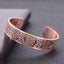 Copper Viking Cuff Bracelet Celtic Knot Magnetic Healthcare Carousel 3
