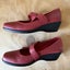 Cassini Red Heeled Mary Jane Shoes Size 37 Carousel 4