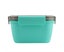 2-Layer Bento Lunch Box Leakproof Food Container Microwave Oven Safe(Green 1. Carousel 3