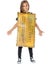 Willy Wonka Golden Ticket Tabard Kids Costume Carousel 1