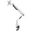FlexiSpot 17"-36" Single Gas Spring Monitor Stand - Aluminum Arm - White - Carousel 1