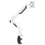 FlexiSpot 17"-36" Single Gas Spring Monitor Stand - Aluminum Arm - White - Carousel 5