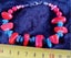 Genuine Red & pink coral, appetite & blue silicate bracelet Carousel 3