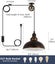 Plug in Pendant Light Industrial Pulley Pendant Lamp E27 Vintage Hanging Light Carousel 2