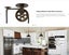 Plug in Pendant Light Industrial Pulley Pendant Lamp E27 Vintage Hanging Light Carousel 4