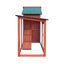 Rabbit Hutch Chicken Coop Bunny House Run Cage Wooden Outdoor Pet Hutch Carousel 9