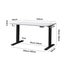 Standing Desk Electric Motorised Sit Stand Up Height Adjustable 140Cm Carousel 3