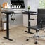 Standing Desk Top Adjustable Electric Desk Board Computer Table Black Carousel 8