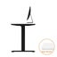 Standing Desk Top Adjustable Electric Desk Board Computer Table White Carousel 10