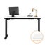 Standing Desk Top Adjustable Electric Desk Board Computer Table White Carousel 2