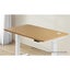 Standing Desk Board Adjustable Computer Table Sit Stand Desk Top Oak Carousel 5