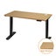 Standing Desk Board Adjustable Computer Table Sit Stand Desk Top Oak Carousel 2