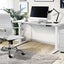 Standing Desk Top Adjustable Electric Desk Board Computer Table White Carousel 5