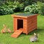 Cube Rabbit Hutch Wooden Cage Chicken Coop House Enclosure Outdoor Indoor Carousel 1