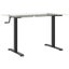 Standing Desk Frame Black (94-135)X60X(70-114) Cm Steel Abbptao Carousel 5