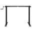 Standing Desk Frame Black (94-135)X60X(70-114) Cm Steel Abbptao Carousel 6