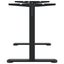 Standing Desk Frame Black (94-135)X60X(70-114) Cm Steel Abbptao Carousel 7