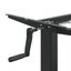 Standing Desk Frame Black (94-135)X60X(70-114) Cm Steel Abbptao Carousel 10