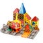 40Pcs Kids Magnetic Tiles Road Set City Building Toys Child Gift Carousel 1
