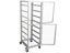 Enclosed Aluminium Bakers Rack - 2 Doors - 15 Tiers - Fits GN1/1 Trays Carousel 2