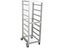Enclosed Aluminium Bakers Rack - 2 Doors - 15 Tiers - Fits GN1/1 Trays Carousel 3
