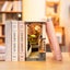 Rolife Sakura Densya DIY Book Nook Shelf Insert Kit - TGB01 Carousel 3