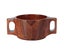 Hand Made Wooden Cup Zizyphus Jujube Wood Double?Handle Bowl Cup for Baby Chi Carousel 1