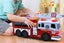 Fire Truck Toys with Water Pump and Rotating Rescue Ladder Big Firetruck Engine Carousel 7