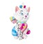 Britto - Marie Cat Figurine - Small Carousel 1