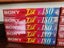 ** 10 x SONY Super DX E-180 Blank Videos - NEW ** Carousel 3