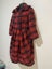 Augustine Red Black Double Breasted Coat S – Glam Retro Kiwi Swandri Style Carousel 4