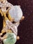 Genuine opal, garnet, pink coral, amethyst, blue & green jade, pendant Carousel 6