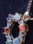 Genuine opal, garnet, pink coral, amethyst, blue & green jade, pendant Carousel 7