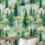 S4Sassy Modern Tree Print Wallpaper-Easy DIY Wallwrap For closet interior Carousel 1