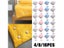 4-16 Pcs BedSheet Quilt Clip Anti-Slip Blanket Buckles Duvet Cover Fastener Carousel 9