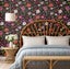 S4Sassy Modern Floral Bloom Print Wallpaper, Decorative Wallwrap For Cabinets Carousel 8