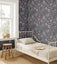S4Sassy Peel & Stick Vinyl Wallpaper, Attractive Floral Print Paper for wall art Carousel 9