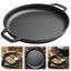 NNEOBA Non-Stick Camping Cast Iron Frying Pan Carousel 5