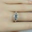 Stunning! Gorgeous 9ct Diamond & Aquamarine Ring Carousel 6