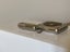 1900’s Antique Nickel Brass bloodhound dog - Match safe Vesta Case. Carousel 5