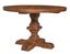 Manor Round Dining Table with Pedestal Base Carousel 3