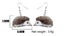 Hedgehog Dangle Earrings | 46x34mm | Gift Boxed Carousel 5