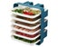 Wall Mounted Kitchen Shelf Non Perforated Preparation Trays Kitchen Vegetable Carousel 4