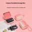 Mini Camera CCD Storage Bag PU Waterproof Hard Shell Carousel 4