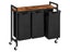 Laundry Hamper Basket with 3-Sorter and Wheels Carousel 1
