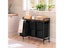Laundry Hamper Basket with 3-Sorter and Wheels Carousel 4