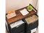 Laundry Hamper Basket with 2 Sorter and Wheels Carousel 6