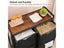 Laundry Hamper Basket with 2 Sorter and Wheels Carousel 14