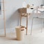 Umbra Woodrow Trash Can (7.5L) Natural Carousel 4